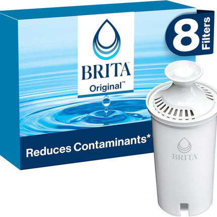 Brita , Replacement Filters 8-pack , White