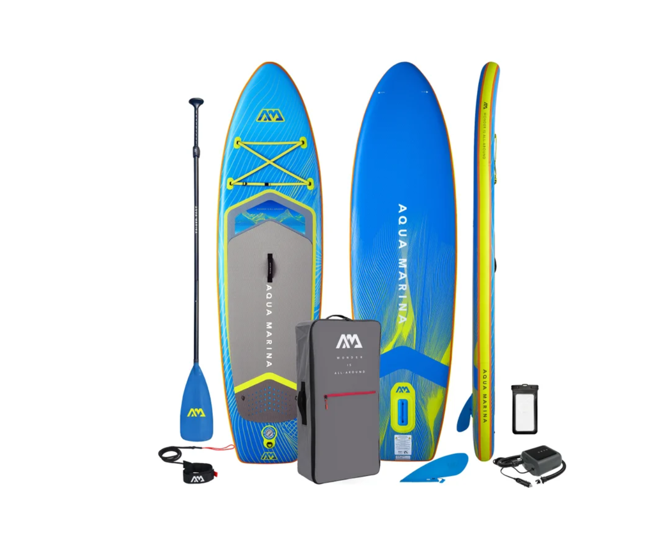 Aqua Marina, Revolution, Inflatable Stand-Up Paddleboard , Blue
