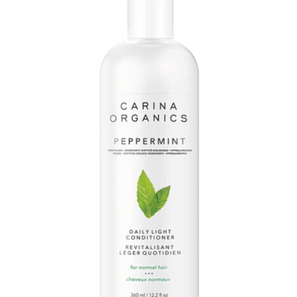 Carina Organics Peppermint Daily Light Conditioner, 360 ml, White