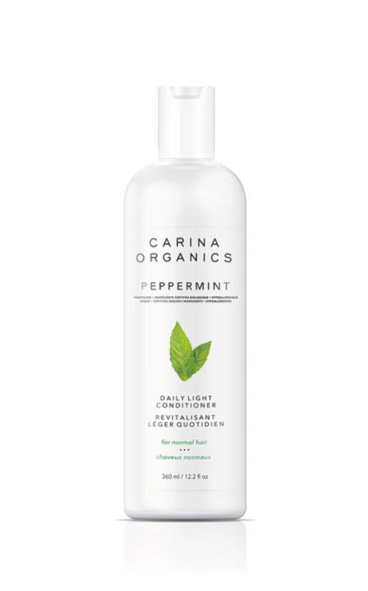 Carina Organics Peppermint Daily Light Conditioner, 360 ml, White