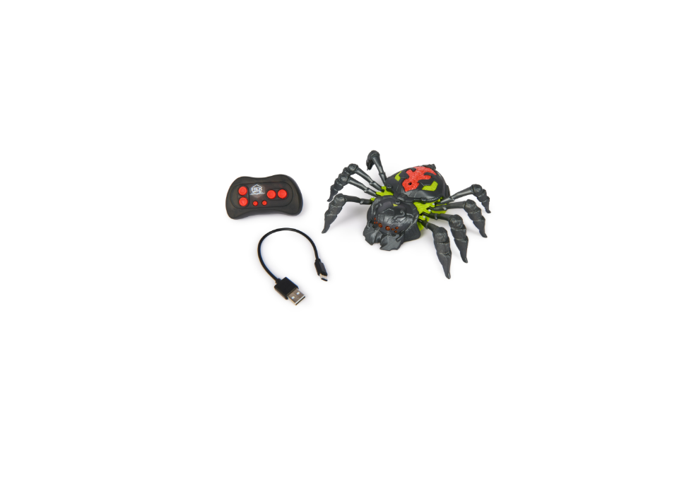 HEX BOTS, Wall Crawler Spider, Black