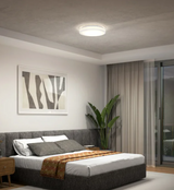 Artika, Hemisphere Flush Mount Light, Chrome