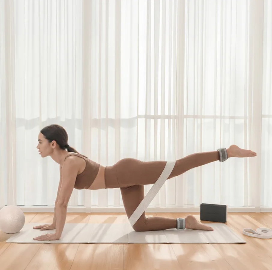 Mondetta , Yoga and Pilates Home Exercise Kit , Cream