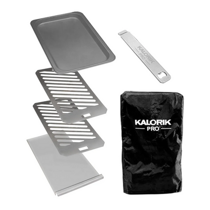 Kalorik Pro 1500°F Electric Steakhouse Grill and Broiler - Stainless Steel