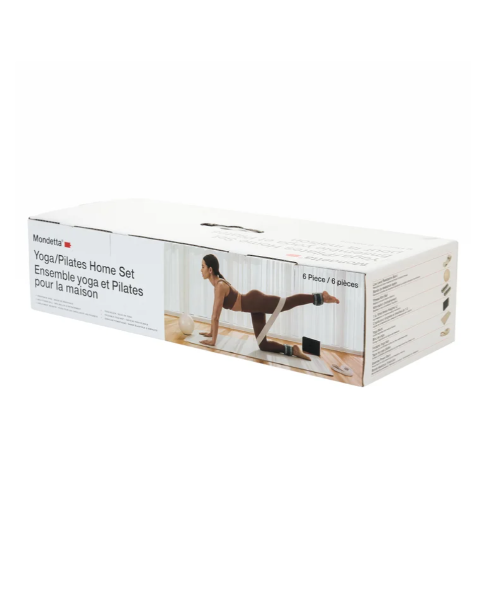 Mondetta , Yoga and Pilates Home Exercise Kit , Cream