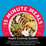 Ninja SF301 Speedi Rapid Cooker & Air Fryer, 6-Quart Capacity, 12-in-1 Functions to Steam, Bake, Roast, Sear
