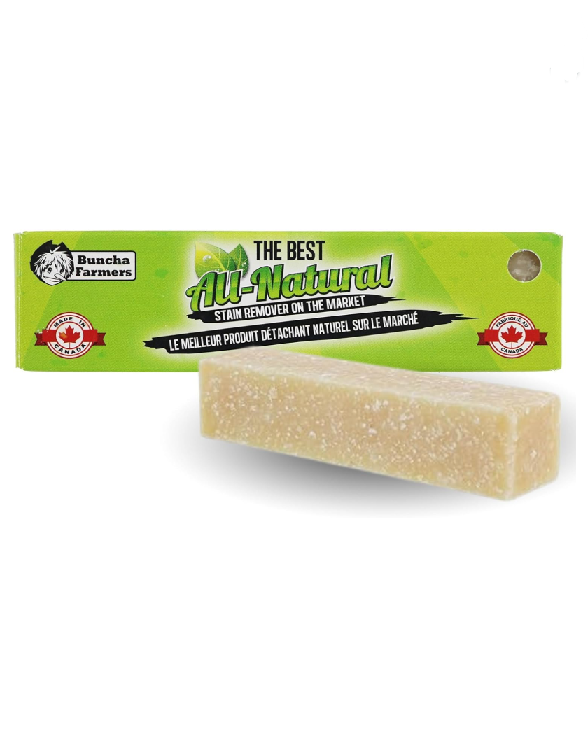 BunchaFarmers, All Natural 100% Biodegradable Environmentally Friendly Stain Remover Stick