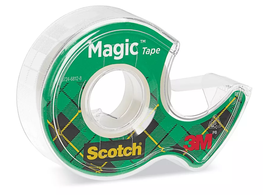 3M SCOTCH MAGIC TAPE 1/2X12.5YD
