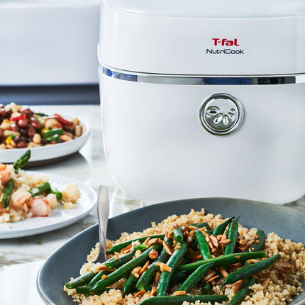 T-FAL 10 Cup Multicooker and Grain Cooker - Blemished package with full warranty - RK900151