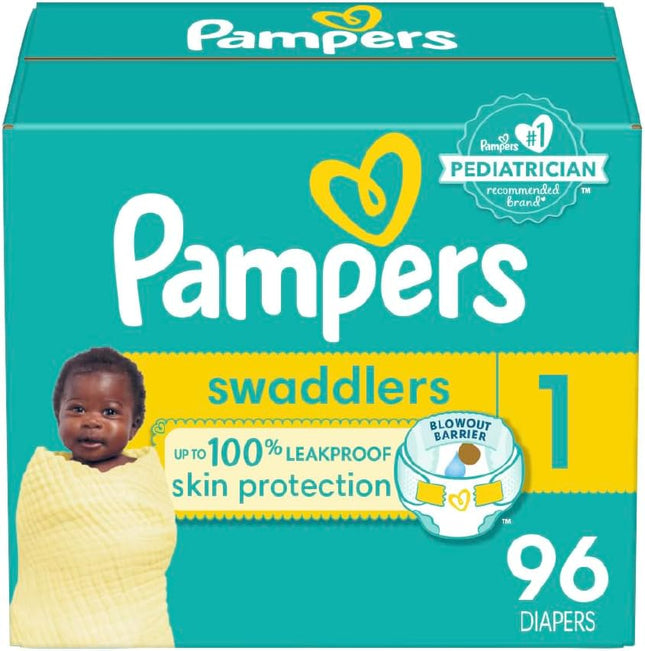 Pampers Baby Diapers - Swaddlers - Ultra Absorbent Disposable Infant Diaper