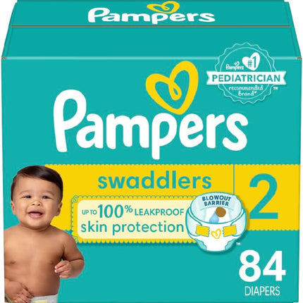Pampers Baby Diapers - Swaddlers - Ultra Absorbent Disposable Infant Diaper